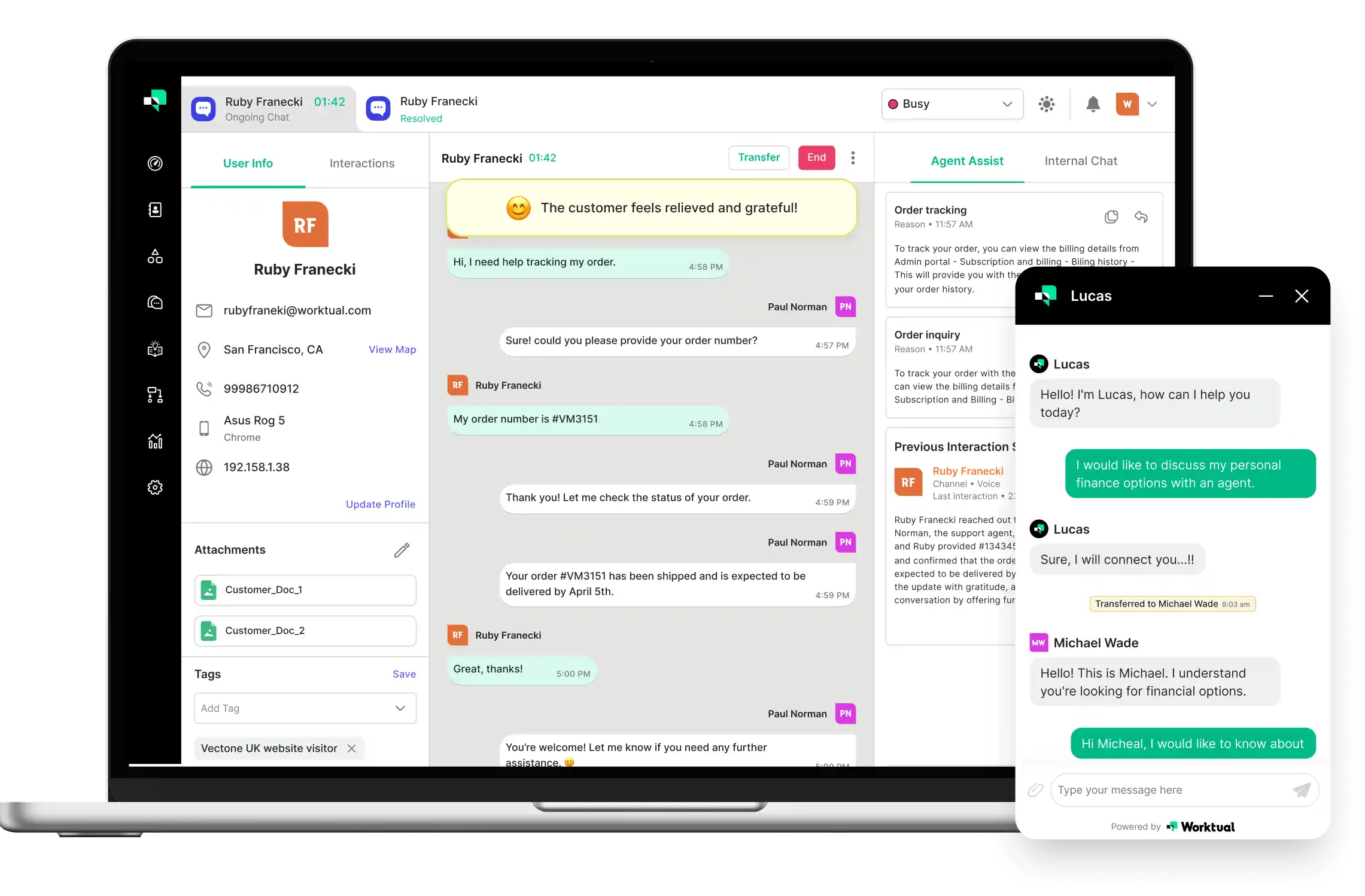 Lucas Rule Based AI Chatbot