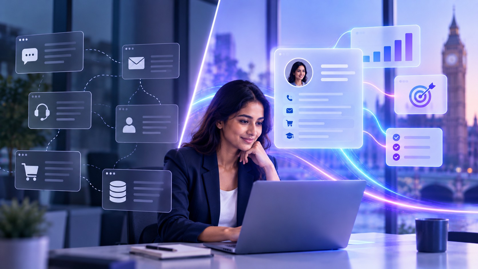 AI Native vs AI Assisted CRM UK