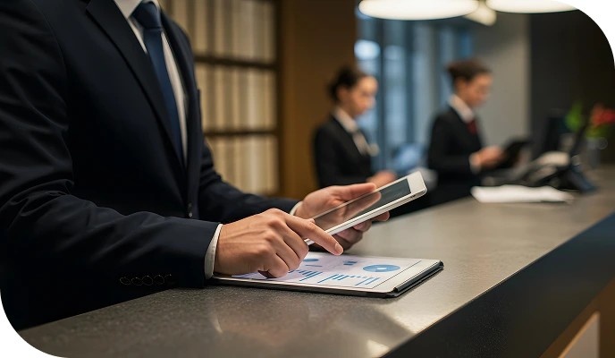 Elevating hotel guest experience with our AI chatbot and voice bot