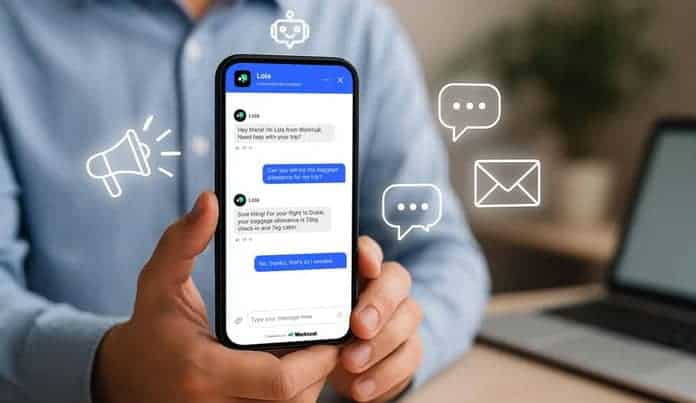 Conversational AI agents for businesses