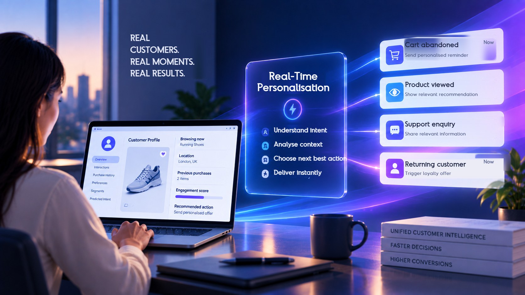 Real Time vs Batch Personalisation UK